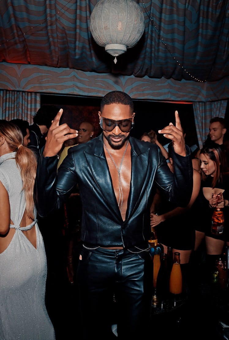 “In my VIP section, the DJ is rocking and we’re having a blast,” says Smith (above, at an event in M...