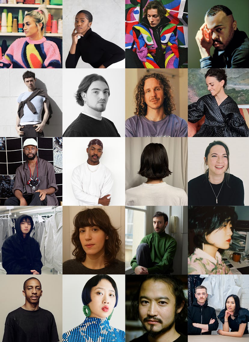 A collage of the 2021 LVMH candidates