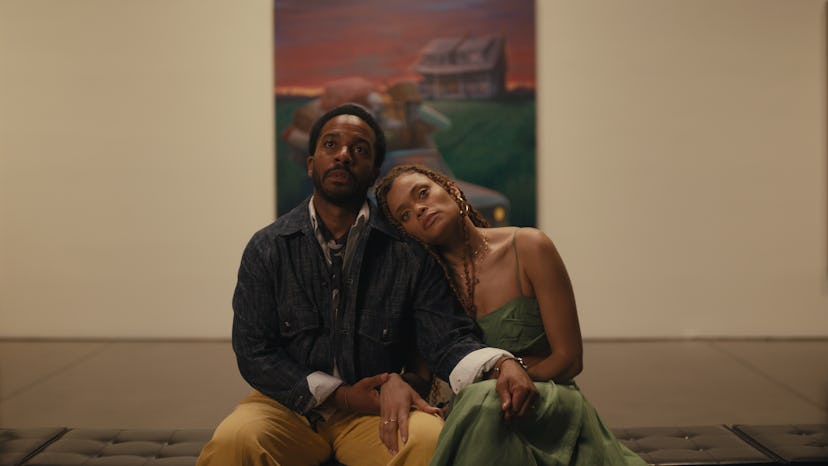 Andre Holland and Andra Day in Exhibiting Forgiveness