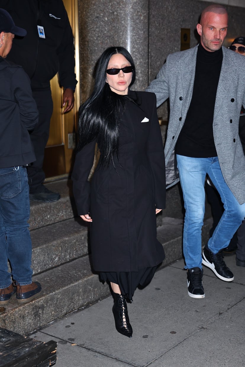 Lady Gaga in New York, February 13, 2025.