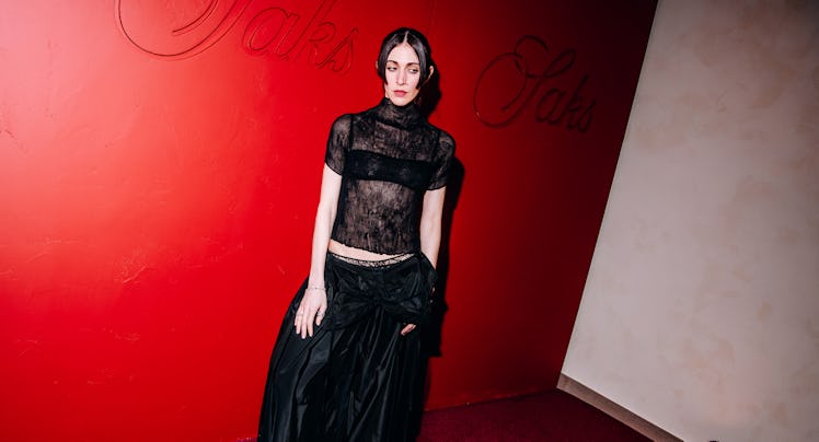 Caroline Polachek at the Saks Fifth Avenue NYFW Kickoff Party held at The Crane Club on February 05,...