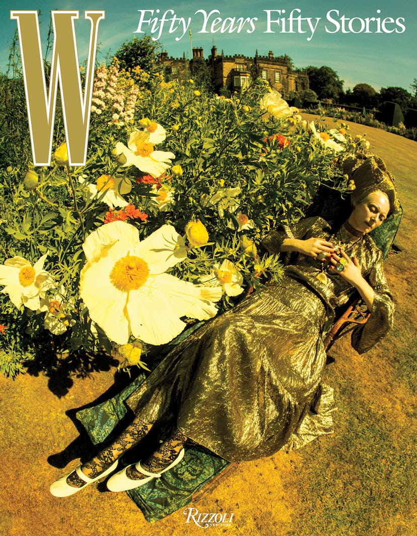 The cover of Fifty Years Fifty Stories, featuring Tilda Swinton, photographed by Tim Walker. Court...