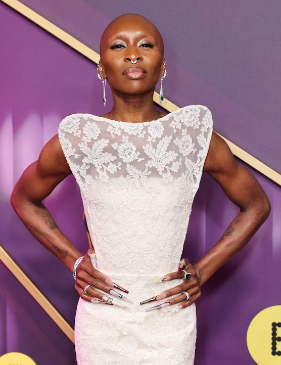 Cynthia Erivo attends the 2025 EE BAFTA Film Awards at The Royal Festival Hall on February 16, 2025 ...