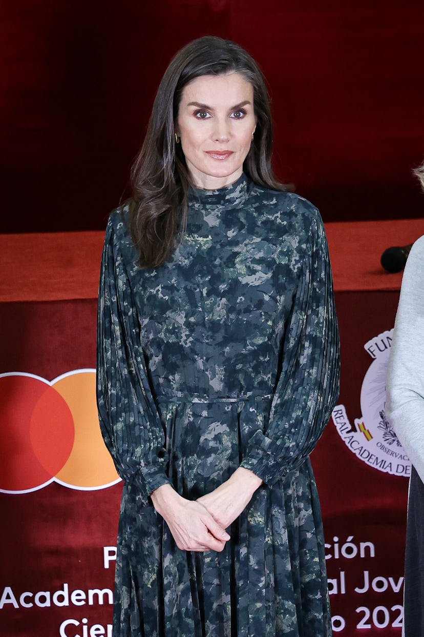 Queen Letizia of Spain presents the "Royal Academy of Sciences of Spain Foundation Awards for Young ...