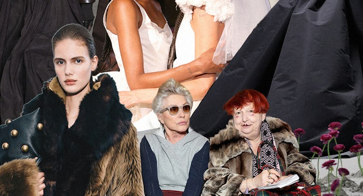 A collage of the best moments from NYFW 2025