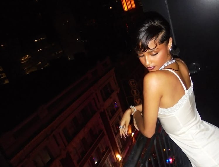 Tyla at the Super Bowl 2025.