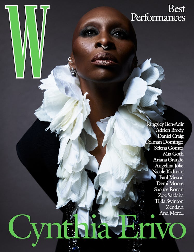 Cynthia Erivo on the cover of W magazine